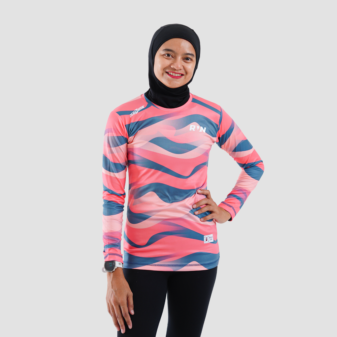 Jerjhon Jersey Women Long Sleeve Slimfit - Caras