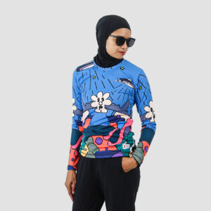 Jerjhon Jersey Pro Series Women Slimfit Long Sleeve - Cosmic