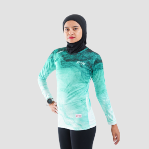 Jerjhon Jersey Women Long Sleeve Slimfit - Verda