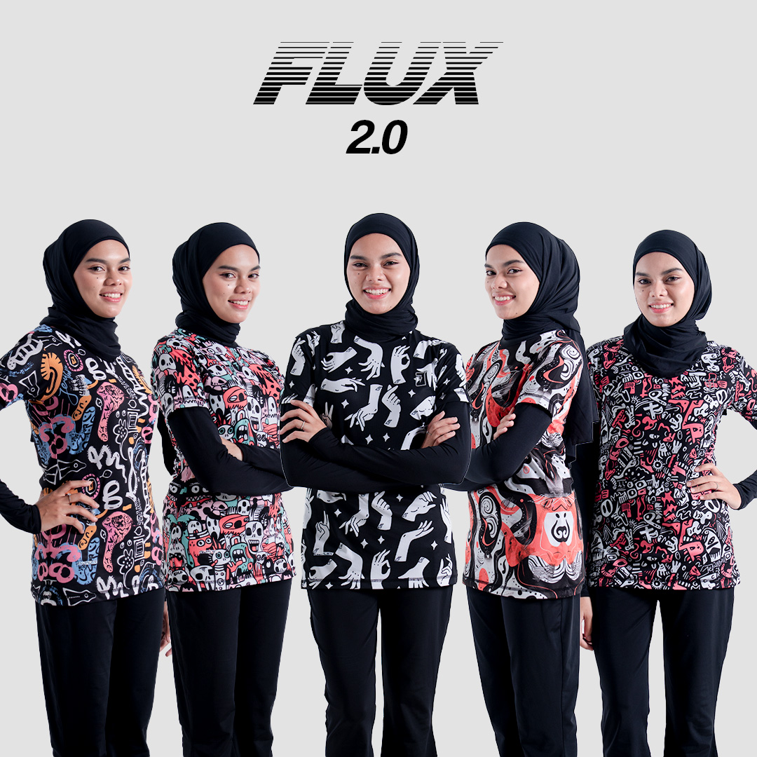 Jerjhon Jersey Women Short Sleeve Slimfit - Flux Series 2.0
