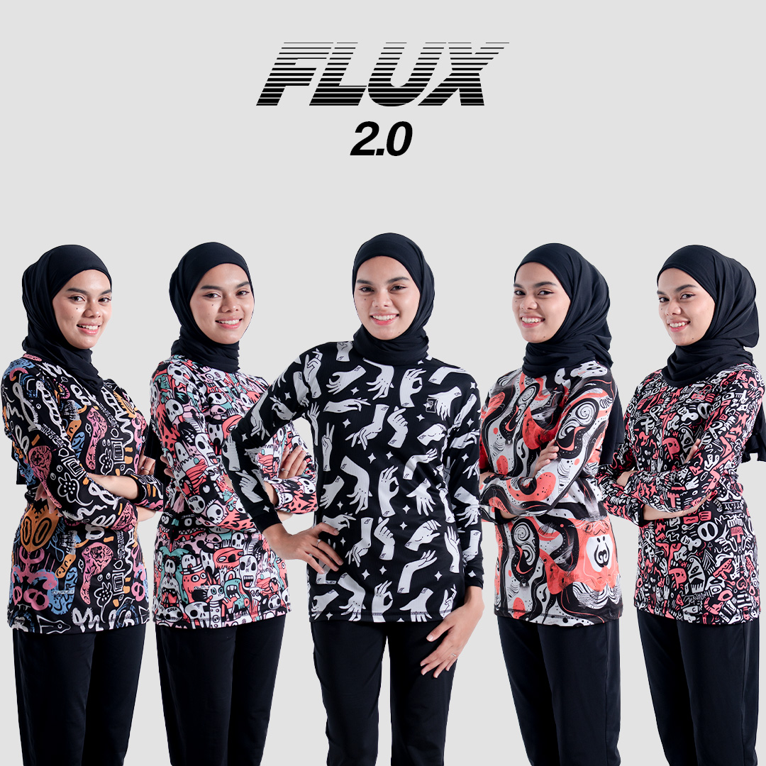 Jerjhon Jersey Women Long Sleeve Slimfit - Flux Series 2.0