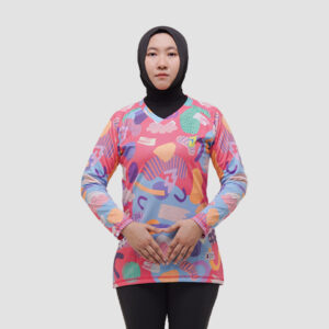 Jerjhon Jersey Women Long Sleeve Slimfit - Jheny Series
