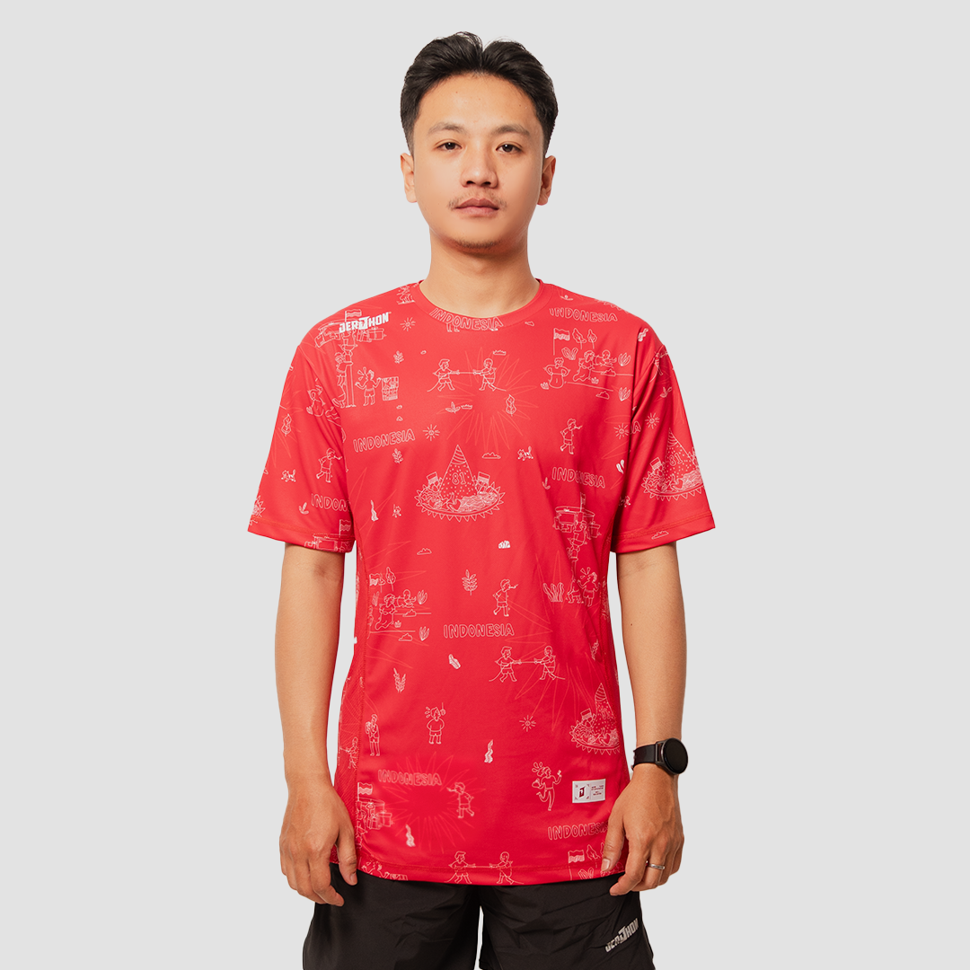 Jerjhon Jersey Edisi Indonesia - Cycling Pro Series Unisex